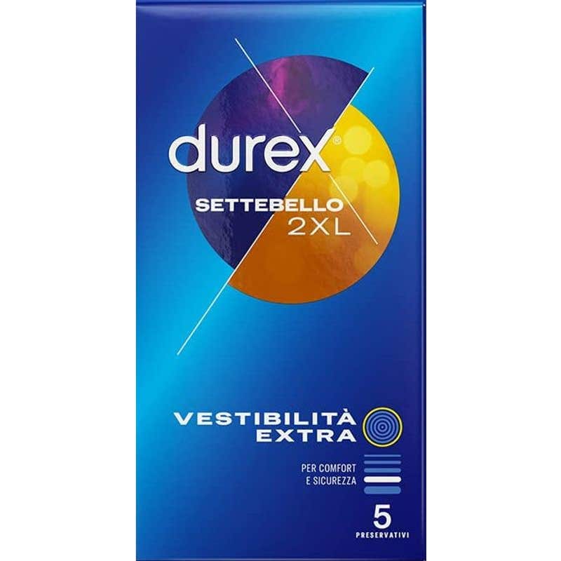 Durex Settebello 2XL Preservativos 5uds