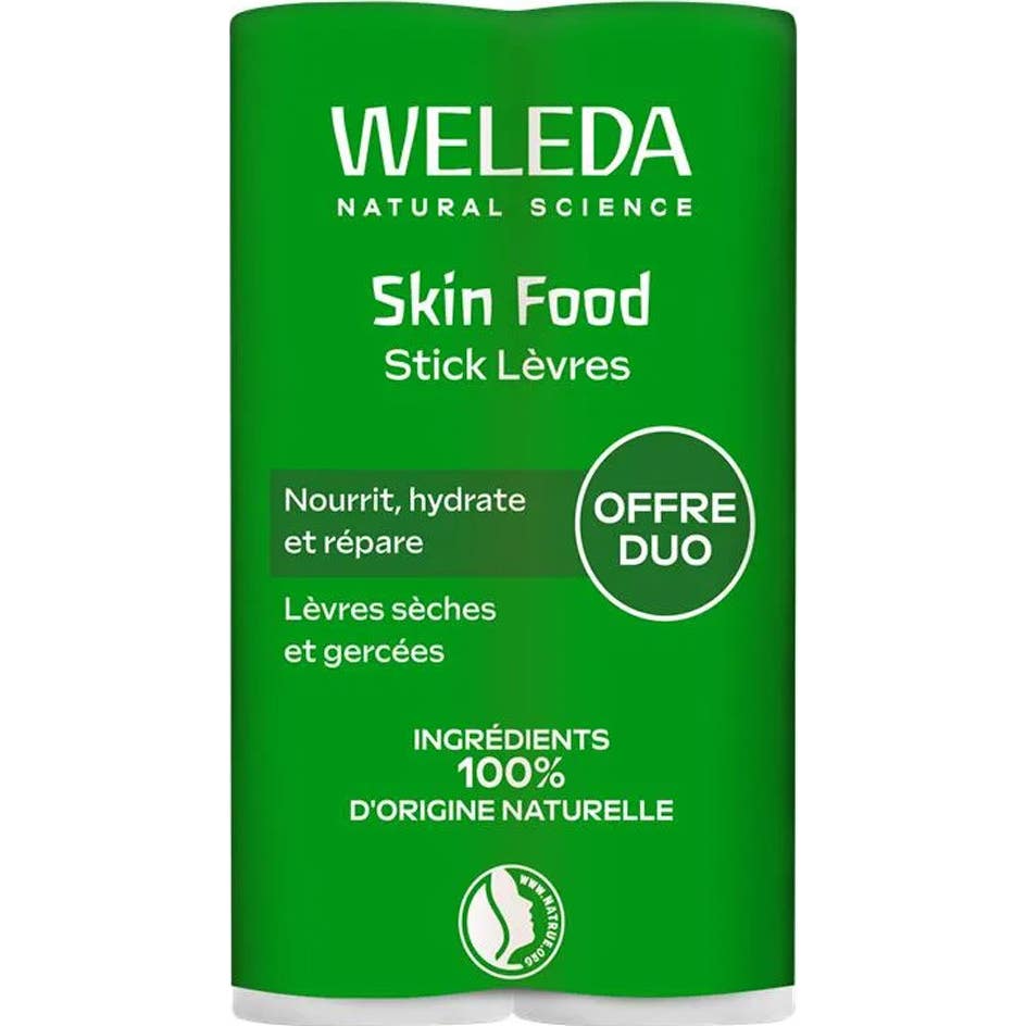 Weleda Skin Food Stick Labios 2x4.8 gr