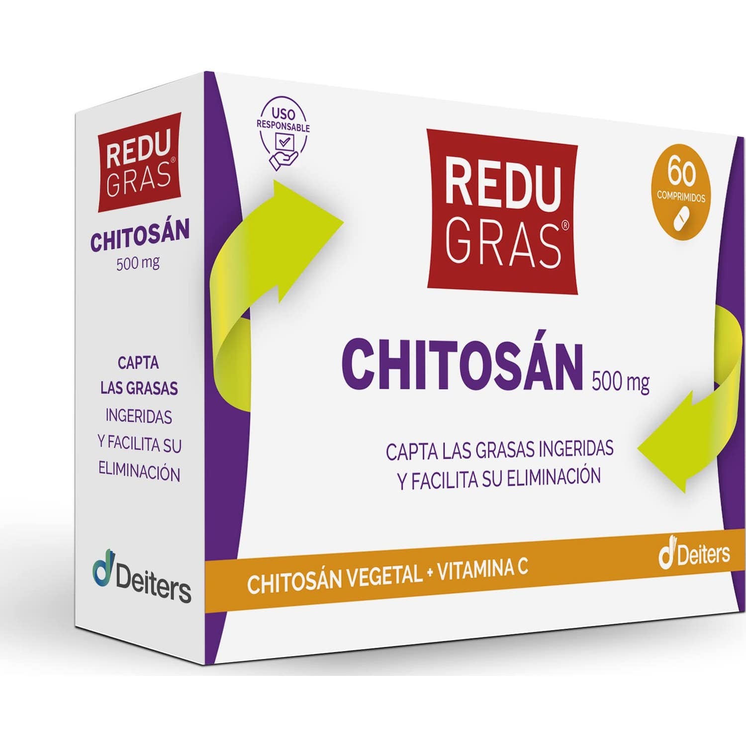 Redugras® Chitosán 60cáps