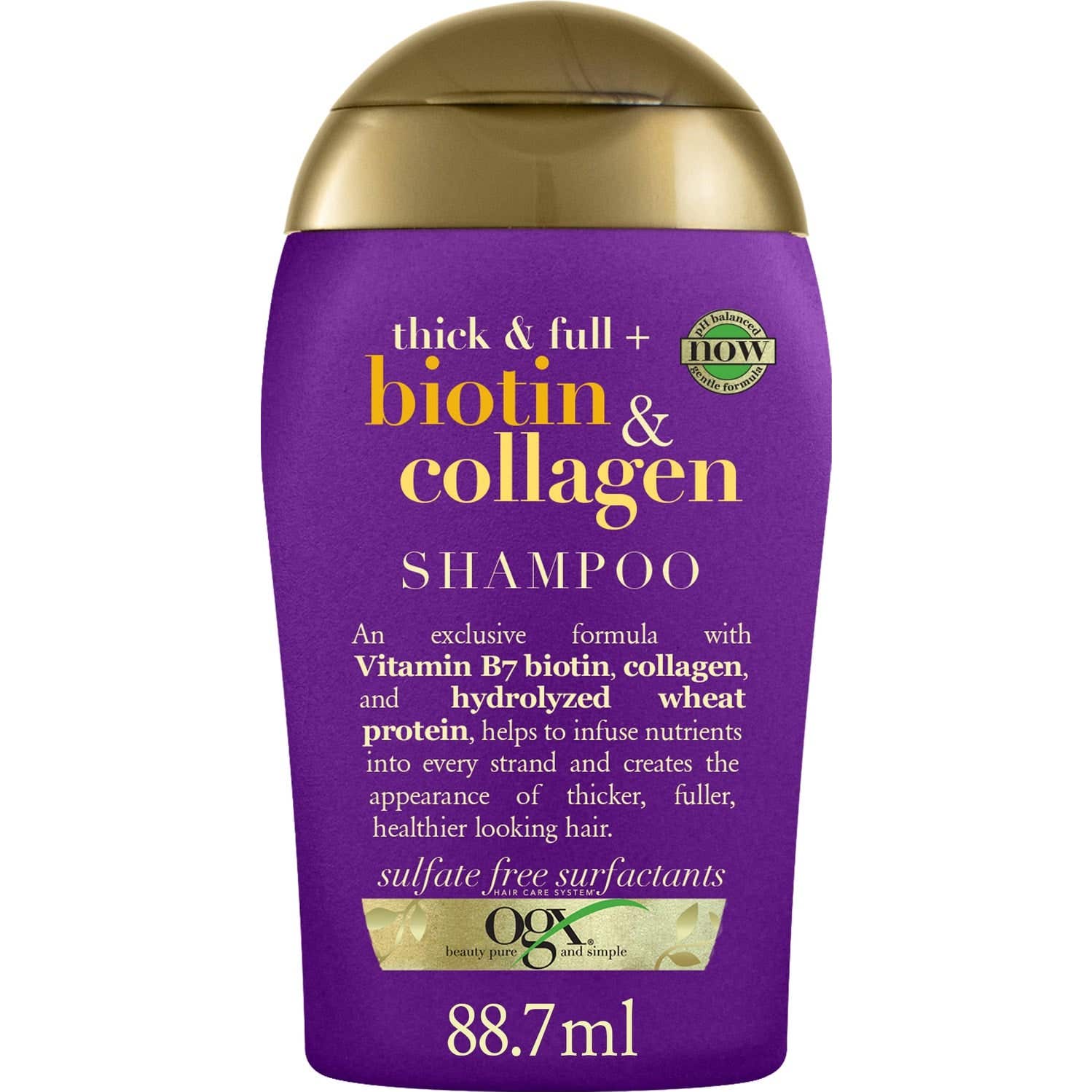 Ogx Champú Biotina & Colágeno Grueso & Completo 88 7 ml