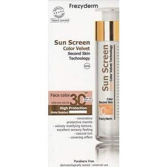 Frezyderm Sun Screen Velvet SPF30 Facial Color 50 ml