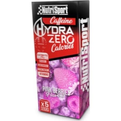 Nutrisport Hydra Cero Bayas Rosadas Cafeína 3.5g 5 Unidades