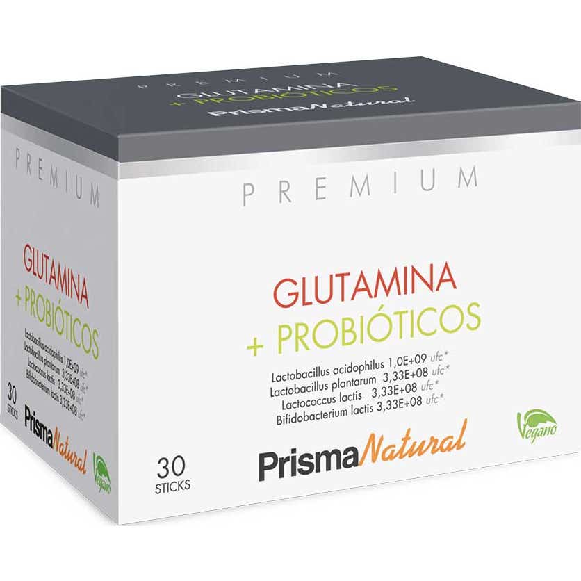 Prisma Natural Glutamina + Probióticos 30 sticks