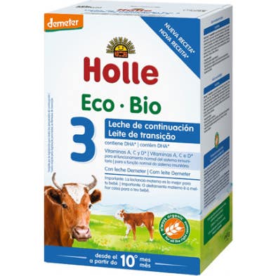 Holle Leche Infantil 3 Continuación Eco 10 M 600 g