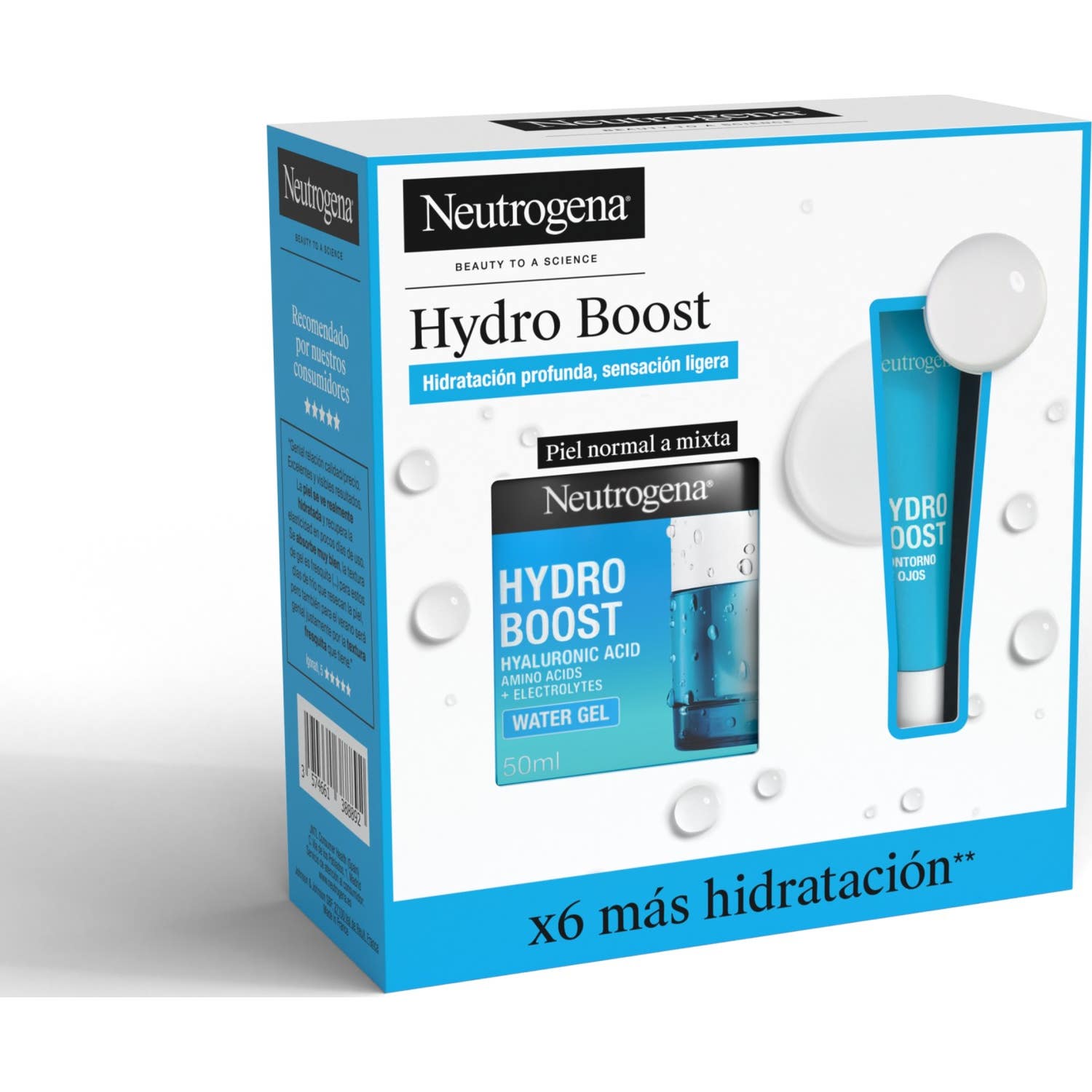 Neutrogena® Pack Hydro Boost Pieles Normales y Mixtas