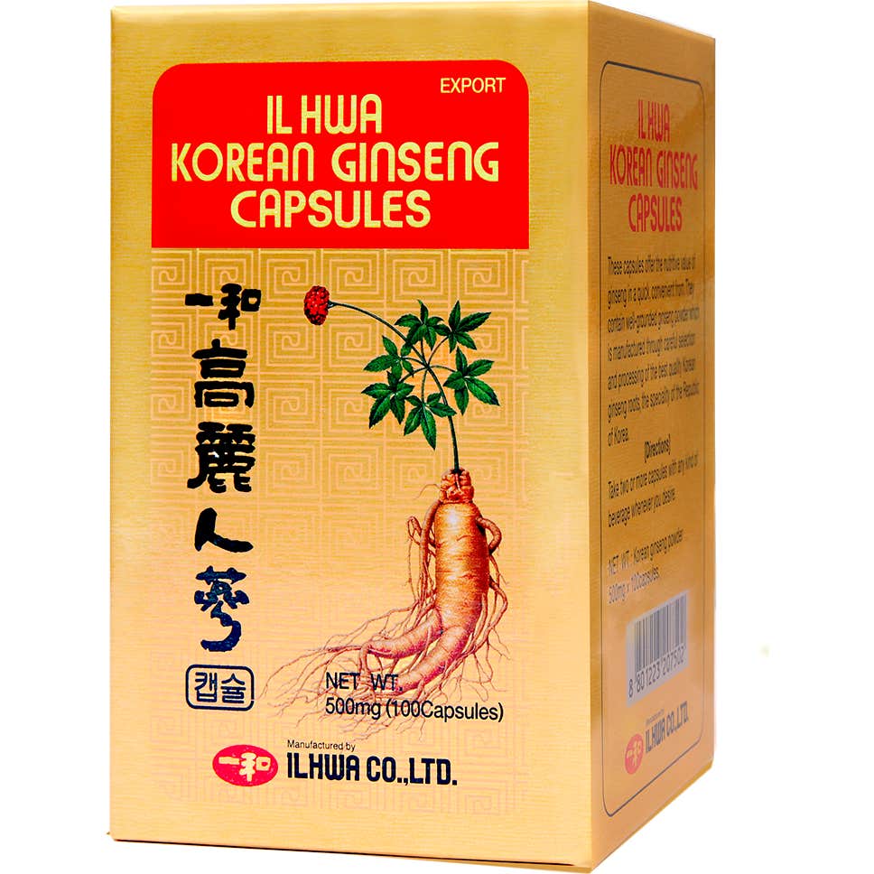 Tongil Il Hwa Ginseng Coreano 100caps