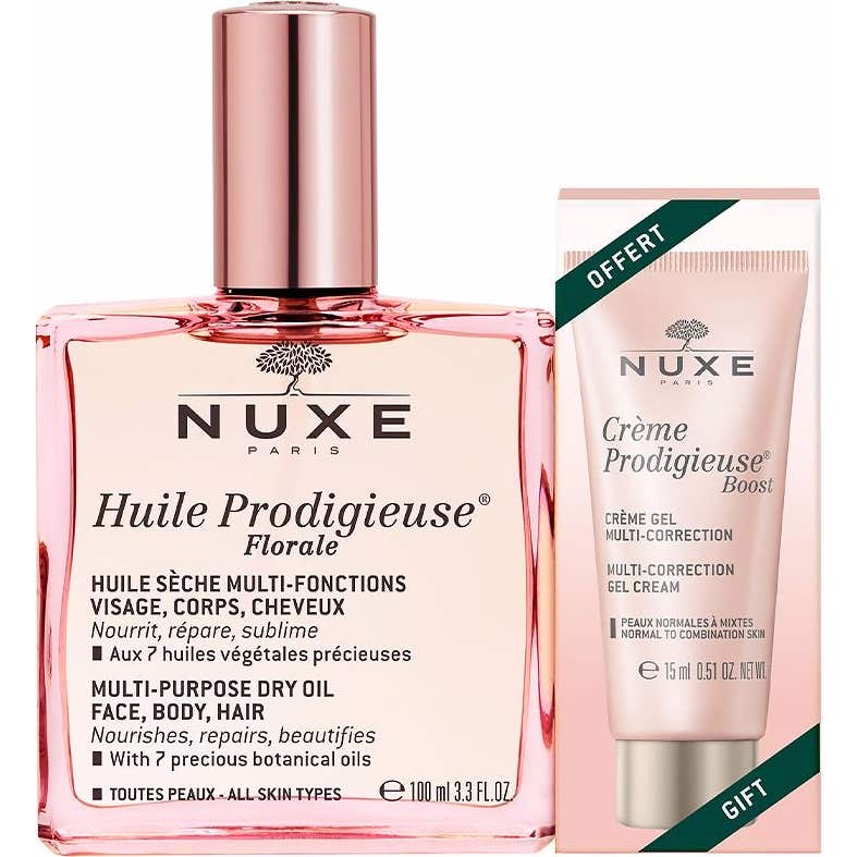 Nuxe Huile Prodigieuse Florale 100ml + Crème Prodigieuse Boost Crema-Gel 15ml