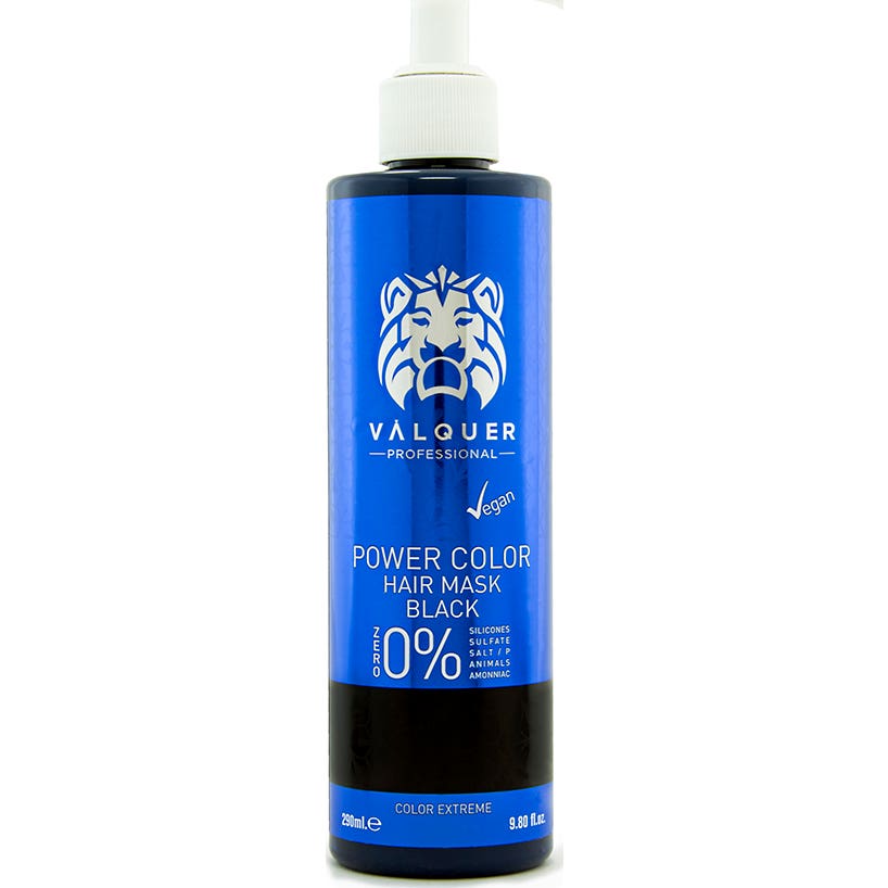Valquer Mascarilla Power Color Negro 275 Ml