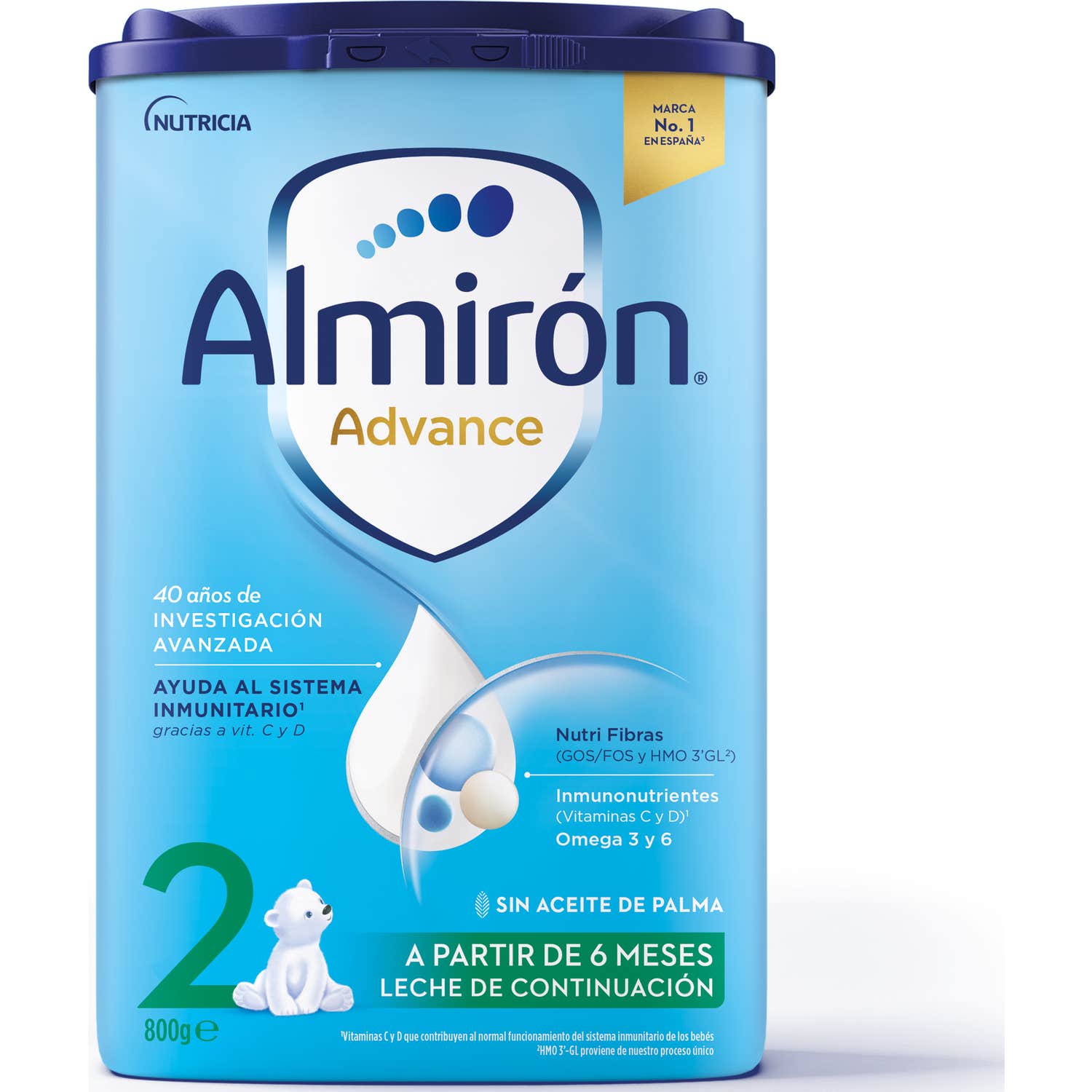 Almirón Advance 2 Leche de Continuación 800gr