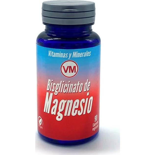 Vitaminas y Minerales Bisglicinato de Magnesio 90vcaps