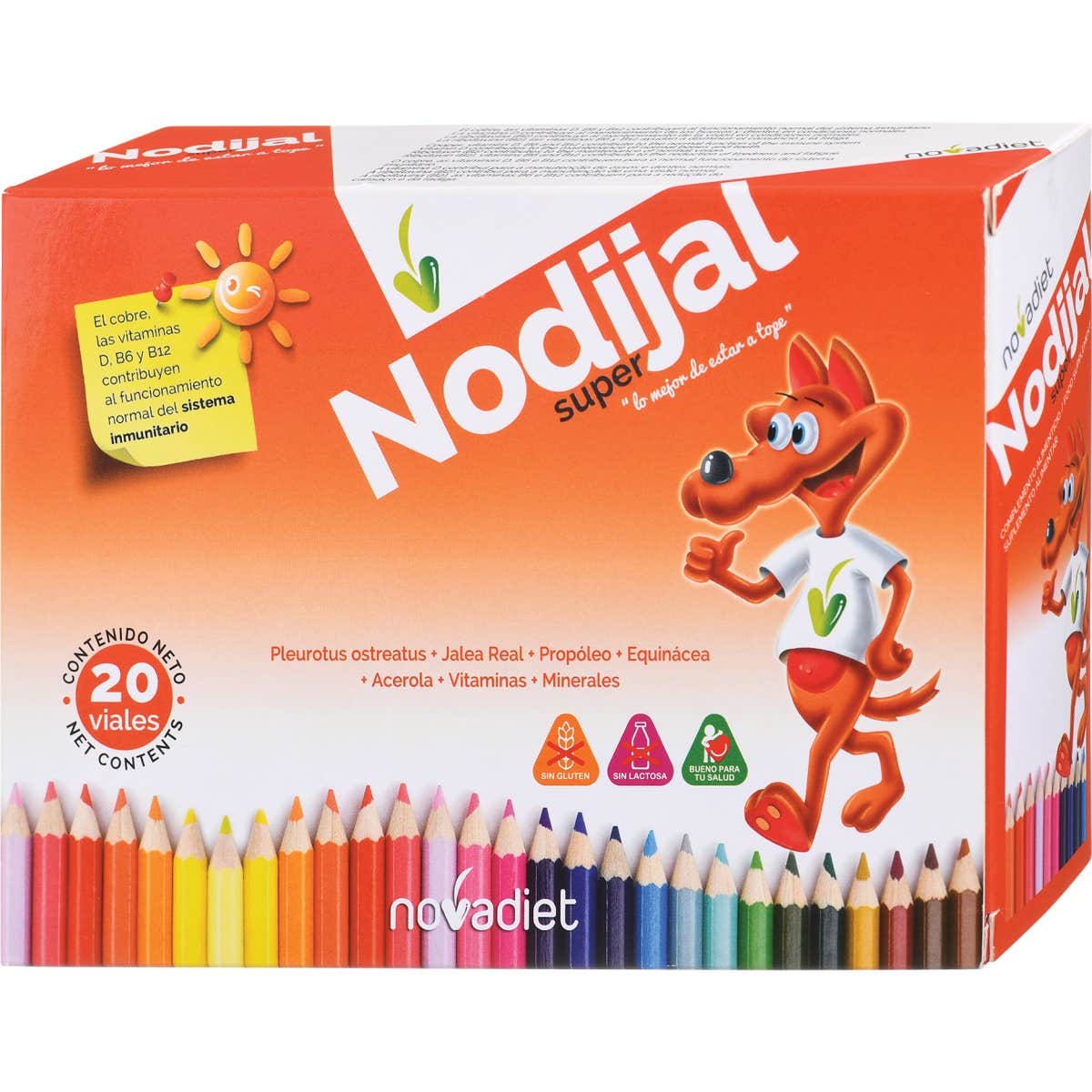 Nova Diet 5 X Nodijal Super 20 Viales - Imagen 2