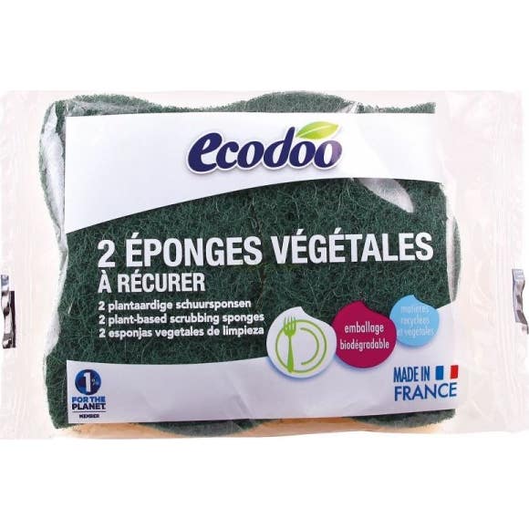 Ecodoo Esponja Con Estropajo 2 Uds