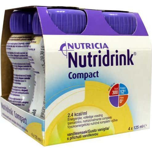 Nutricia Nutridrink Compact Vainilla 4X125ml