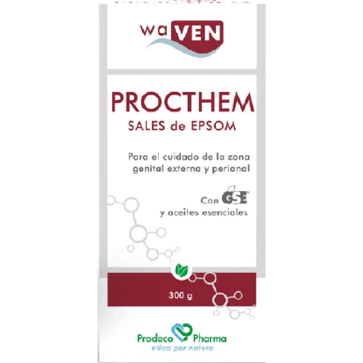 Prodeco Pharma Waven Procthem Sales de Epsom 300 g