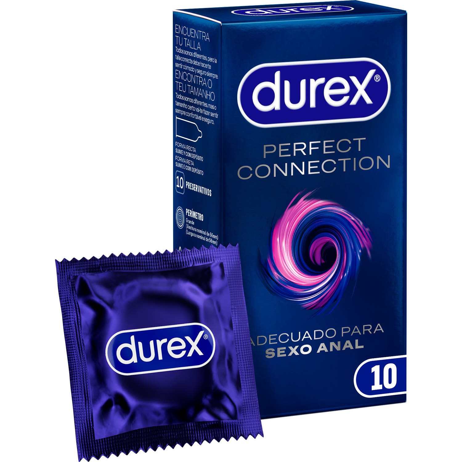 Durex Perfect Connection Preservativos 10uds