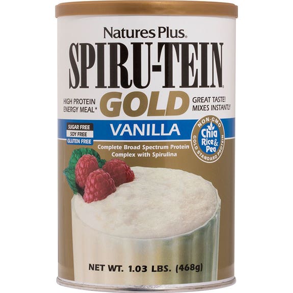 'Nature''s Plus Spirutein Gold Polvere Vaniglia 468 g'