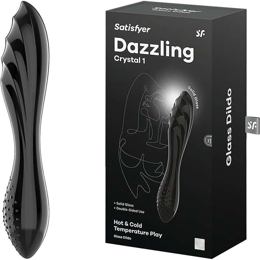 Satisfyer Dazz-Crystal Vibrador Nro 1 Negro 1ud