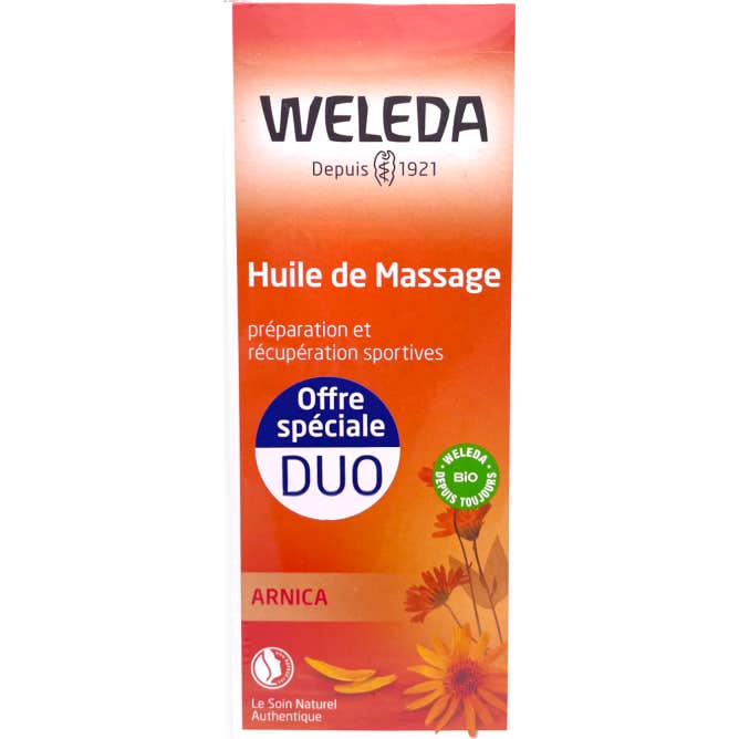 Weleda Pack Aceite de Masaje Árnica 2x100ml