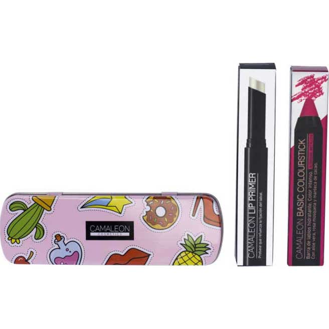 Camaleon Cosmetics Pack Fijación & Color Cereza 3 uds