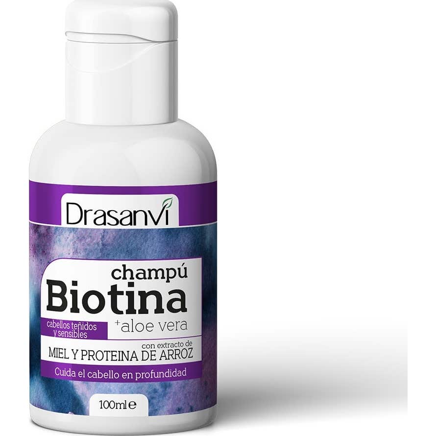 Drasanvi Champú Biotina Aloe Cabellos Teñidos 100 ml