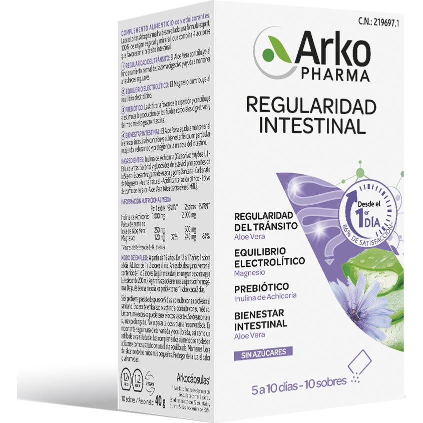 Arkopharma Arkocápsulas Regularidad Intestinal 10 sobres