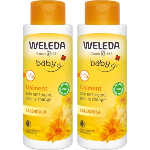 Weleda Baby Linimento con Caléndula 2x400ml