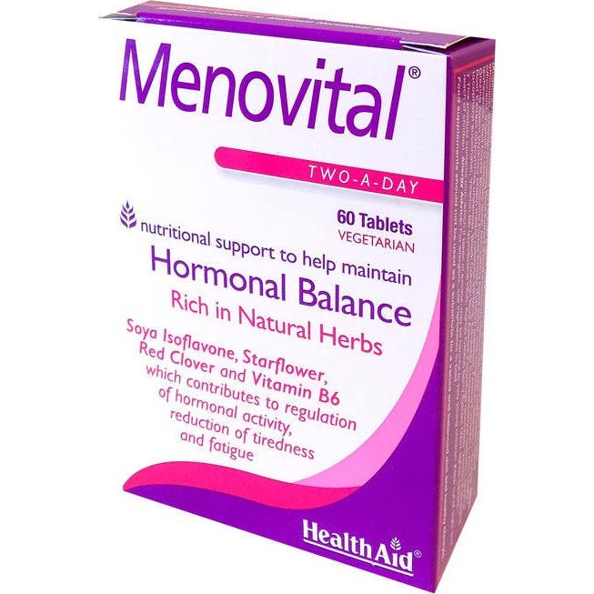 Health Aid Menovital 60 Cáps.