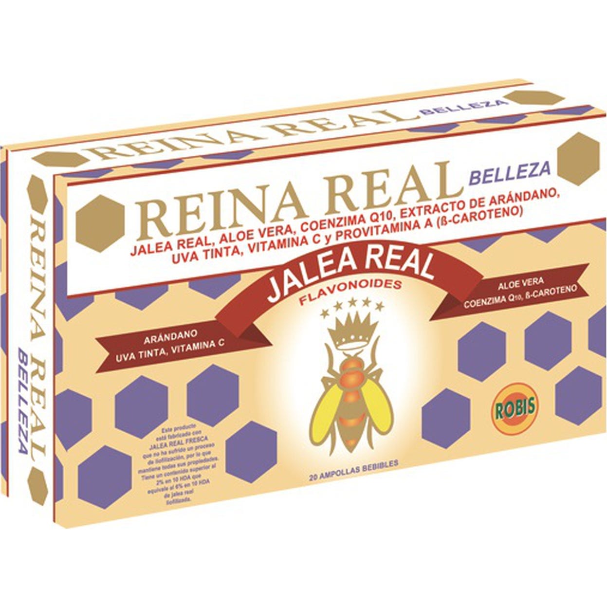Robis Reina Real Belleza 20 Ampollas