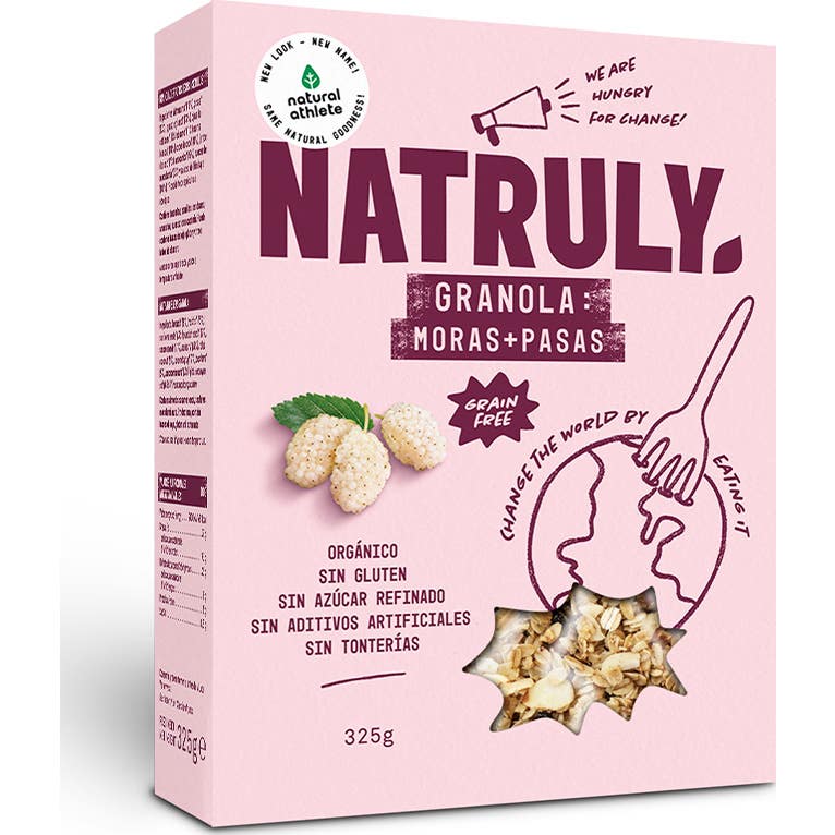 Natruly Granola de Moras y Pasas Bio 325g