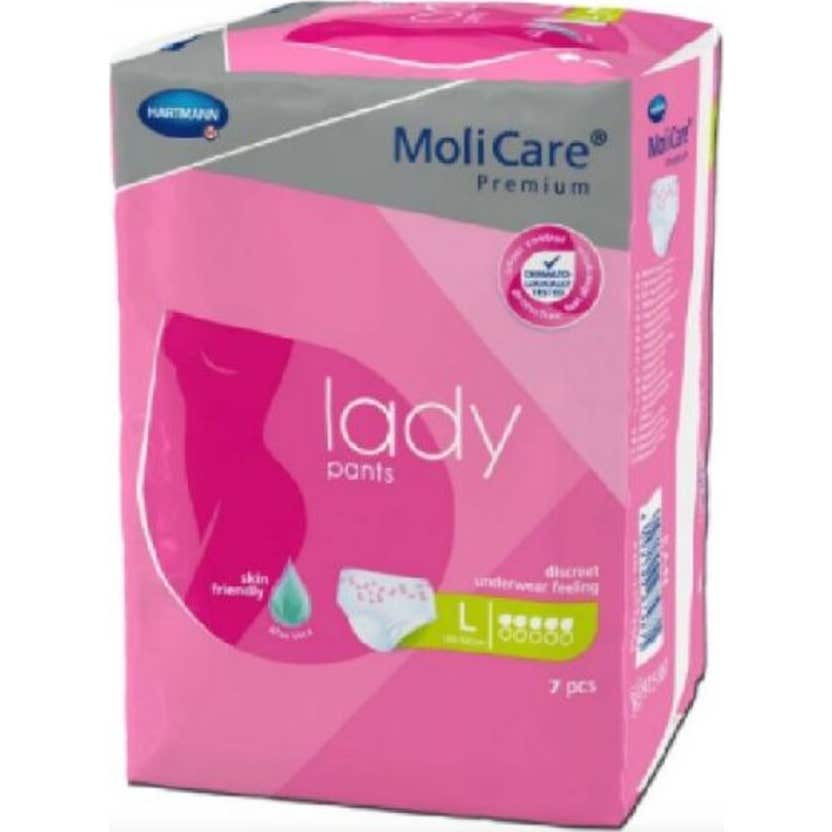 Molicare Lady Pants Talla L 5 Gotas 7U