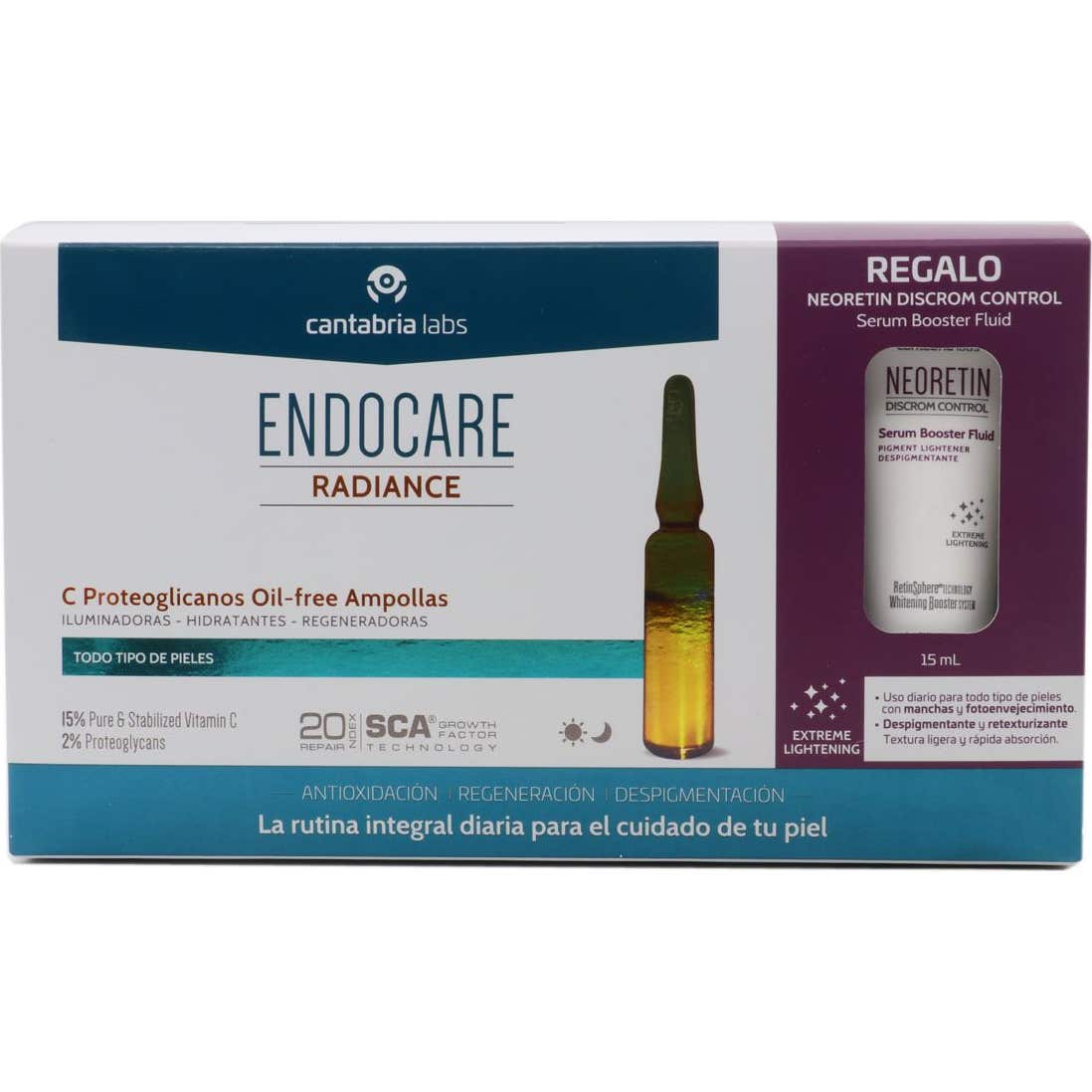 Endocare Radiance C Proteoglicanos Oil Free Amp + Neoretin Discrom Control
