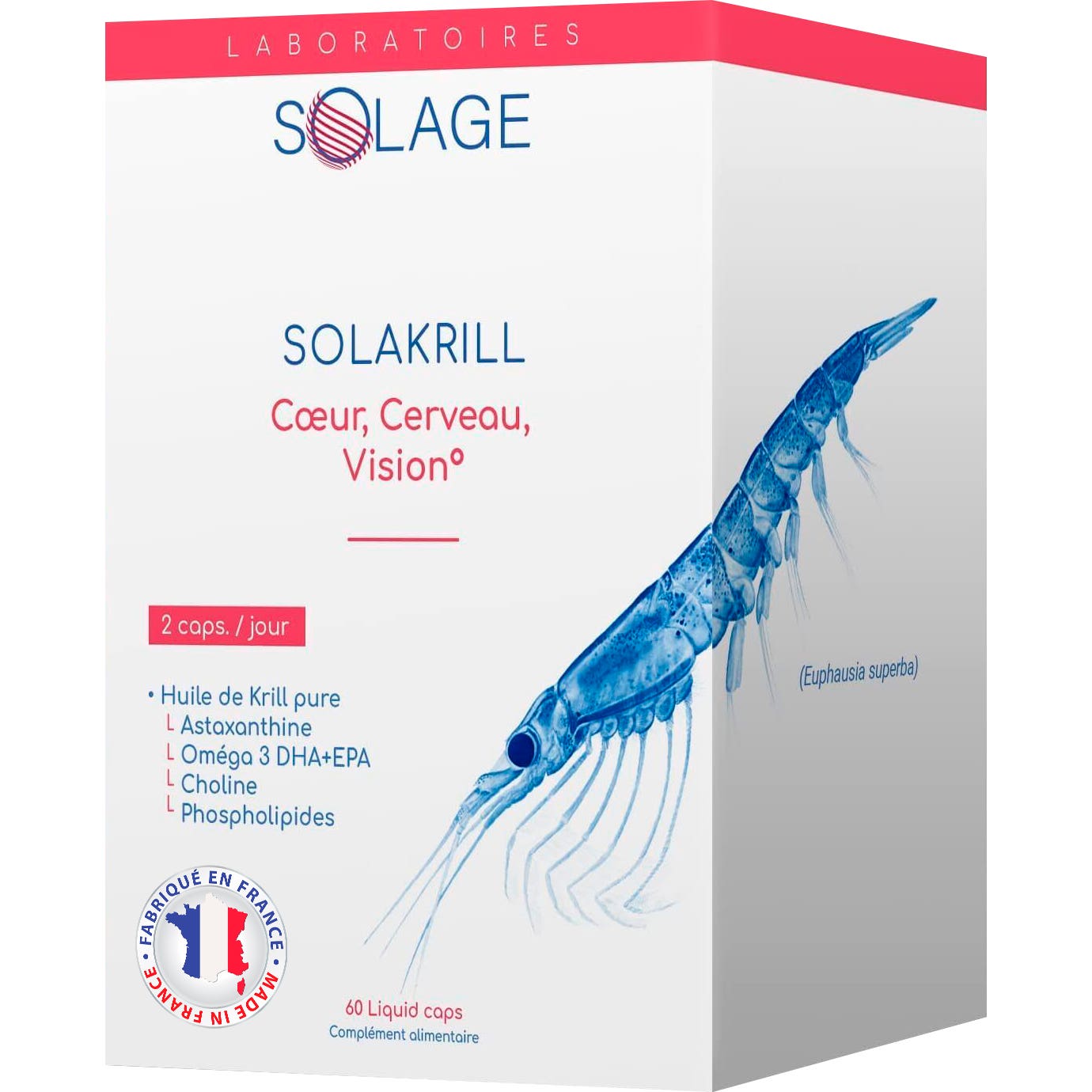Laboratoires Solage Solakrill Omega-3 60caps