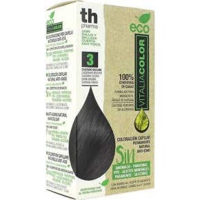 Thader Pharma Vitalia Color Tinte Coloracion Capilar Eco Nº 3 Castaño Oscuro