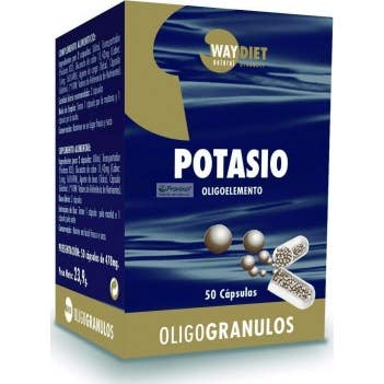 Waydiet 3 X Potasio Oligogranulos 50 Cápsulas - Imagen 2
