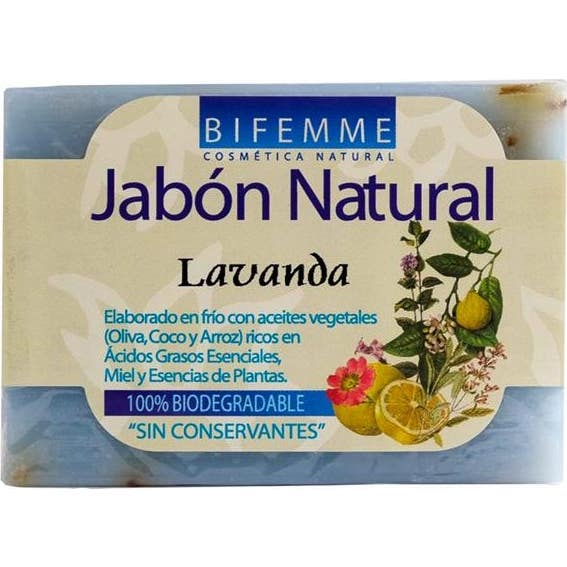 Bifemme Lavanda Jabón De 100 Gr - Imagen 3