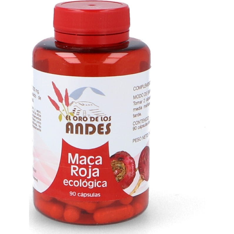El Oro De Los Andes Maca Roja 700 Mg 90 Cápsulas
