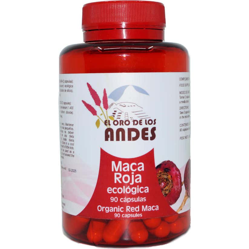 El Oro De Los Andes Maca Roja 700 Mg 90 Cápsulas