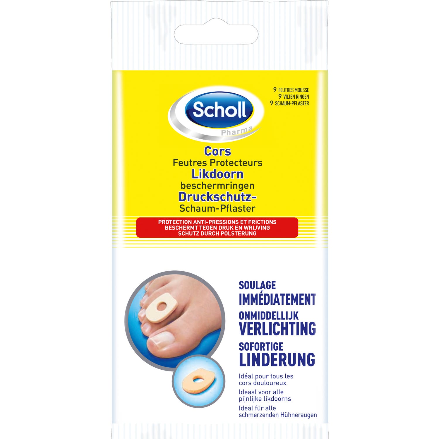 Fieltro Scholl Proteger Cor/Dur 9