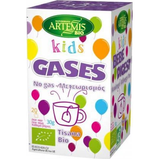 Artemis Kids gases Bio 20 Bolsitas