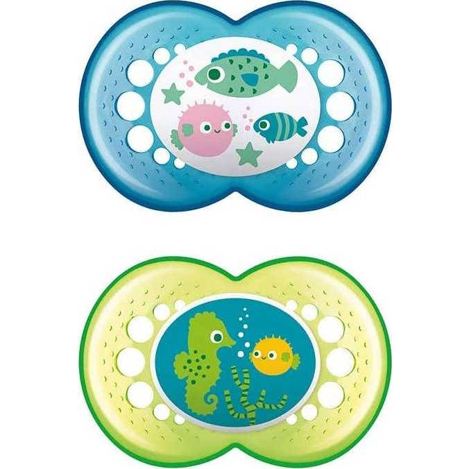 MAM Chupete Original Silicona 16+ Unisex 2 uds