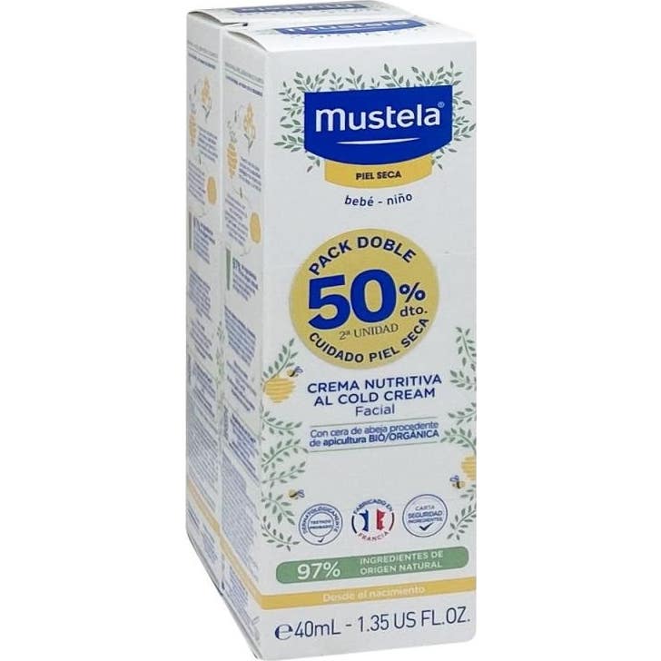 Mustela Cold Cream 2x40 ml