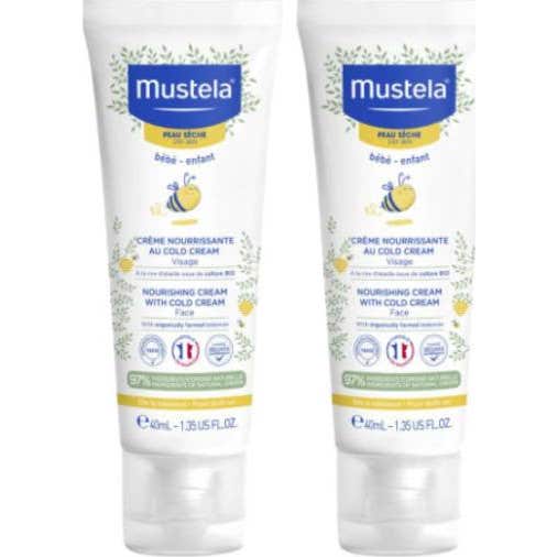 Mustela Cold Cream 2x40 ml