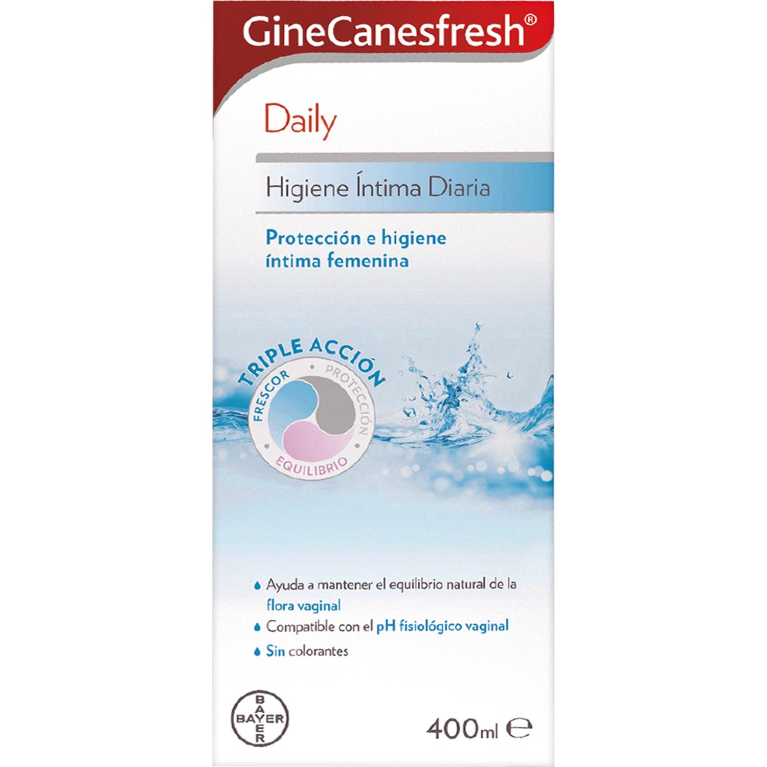 GineCanesfresh Gel Higiene Íntima Diaria 400ml