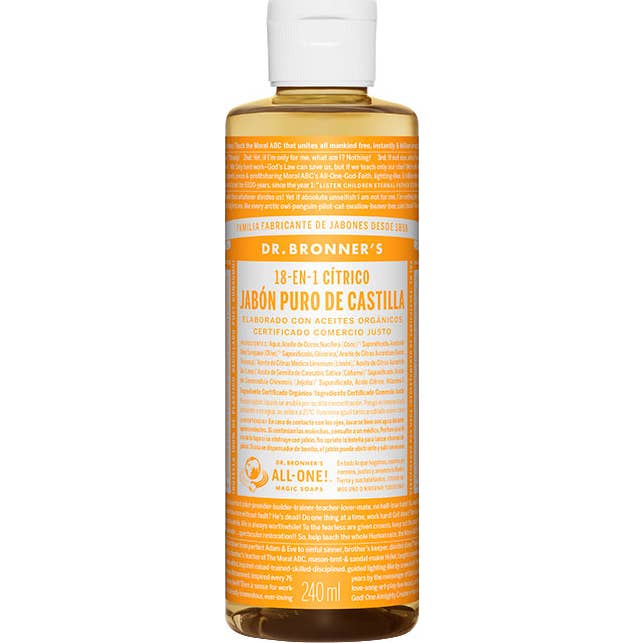 Dr. Bronners Jabón Líquido Cítricos 240 Ml - Imagen 2