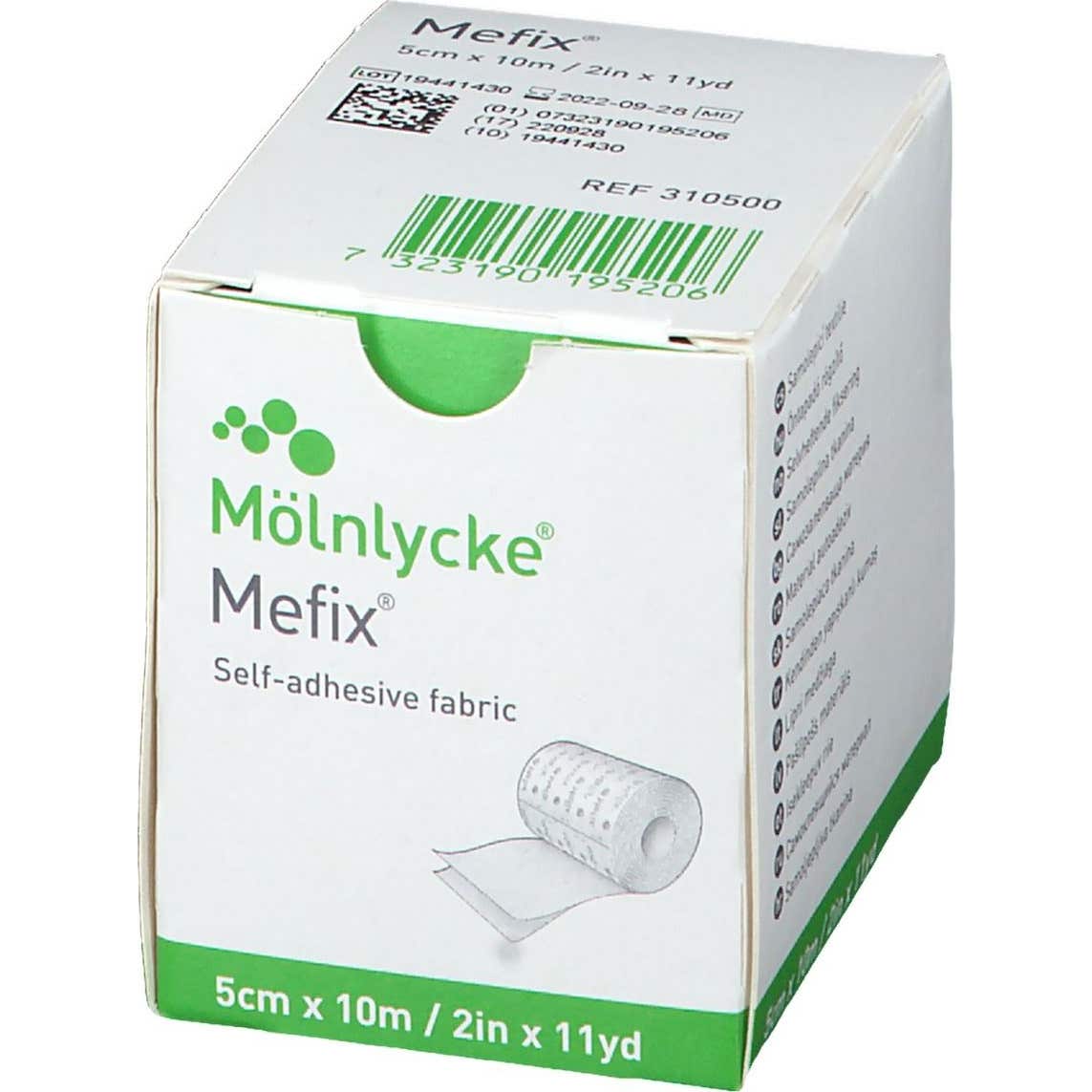 Mefix Esparadrapo Adhesivo 5cmx10m 1ud