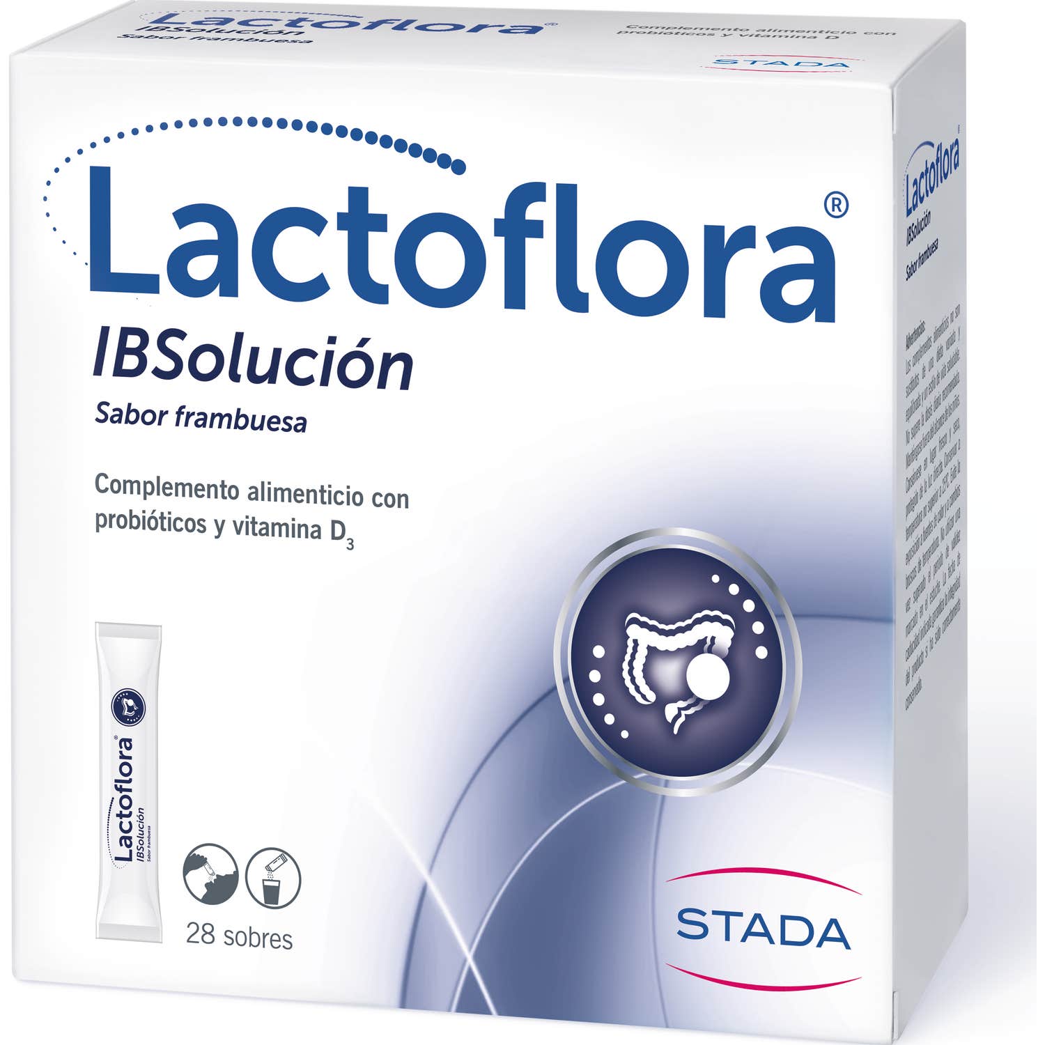 Lactoflora IBSolución Sabor Frambuesa 28 sobres