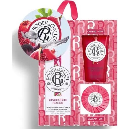 Roger & Gallet Cofre Trío Beneficial Jengibre Rojo 1ud | Natural Doctor