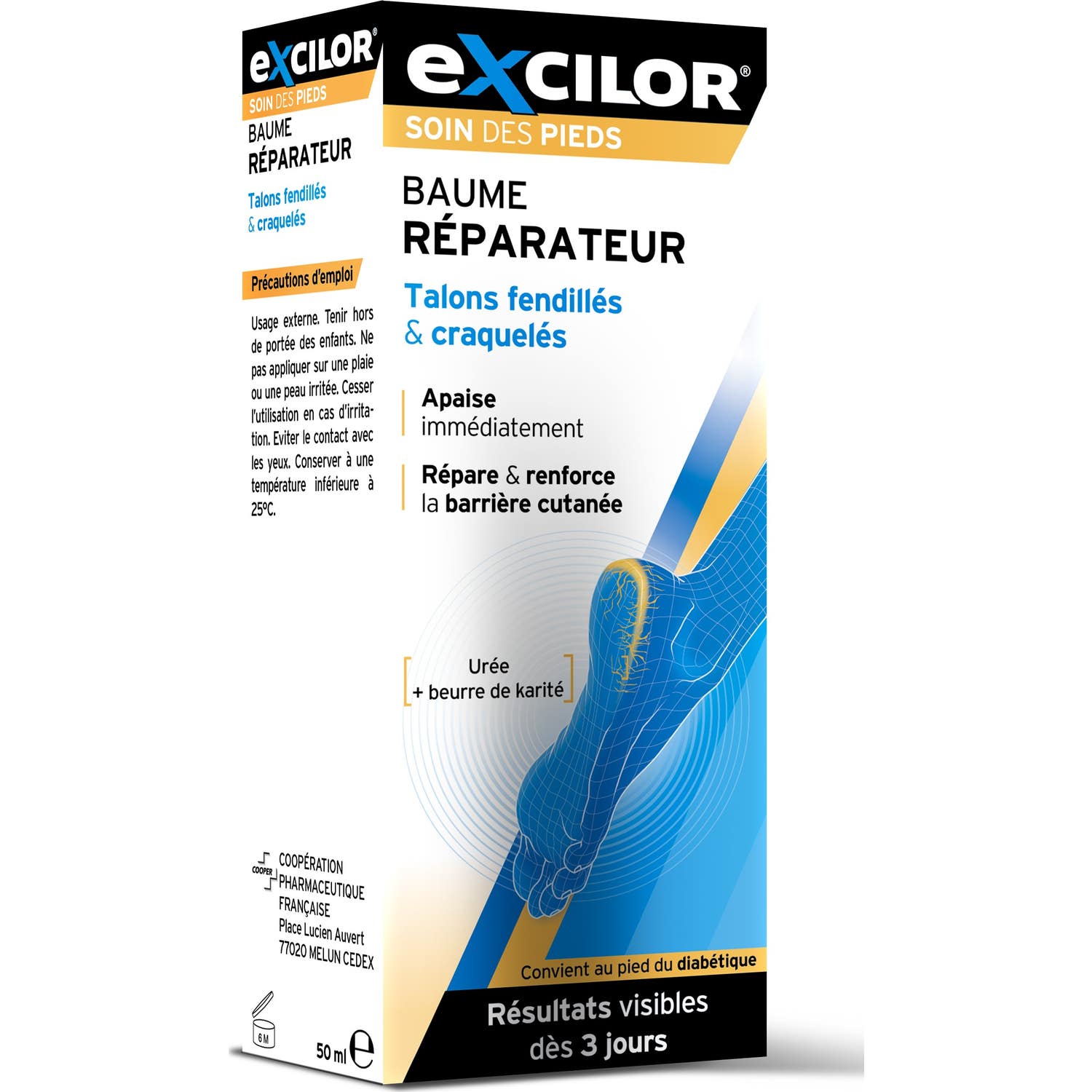 Excilor Bálsamo Reparador Talones 50ml