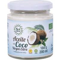 Solnatural Aceite Coco Virgen Extra Bio 200ml