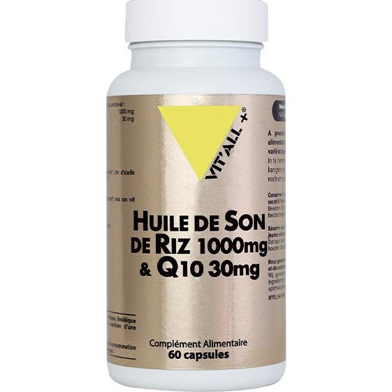 'Vit''All+ Aceite de Salvado de Arroz 1000 mg Q10 60 caps'